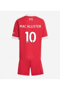 Liverpool Alexis Mac Allister #10 Jalkapallovaatteet Lasten Kotipeliasu 2025-26 Lyhythihainen (+ Lyhyet housut)